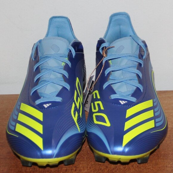 Adidas F50 Messi Pro FG Soccer Cleats Mens 9 Womens 10 Blue Yellow main image 5